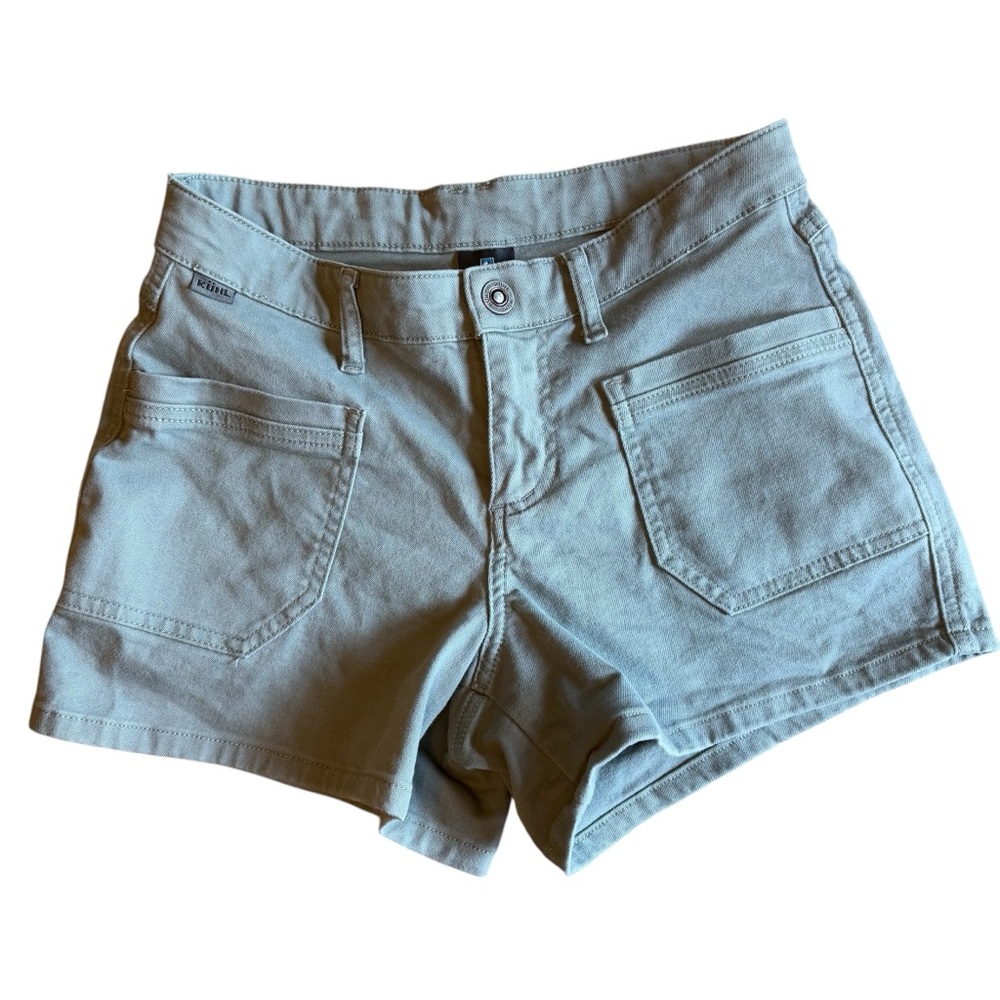 Women's Kuhl Kontour Green Shorts size 4